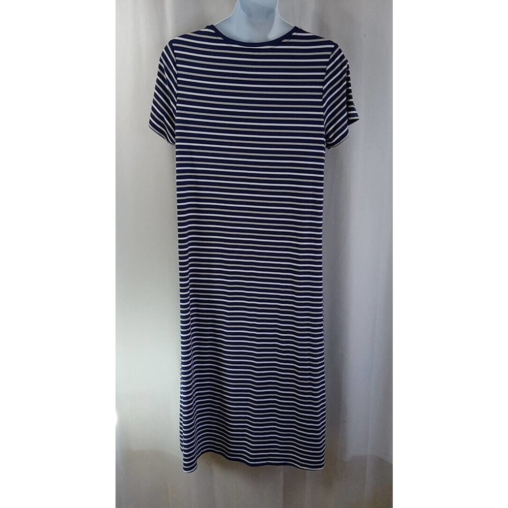 cuddl duds Lounge Dress Women's Size 2X Striped - Picture 4 of 12